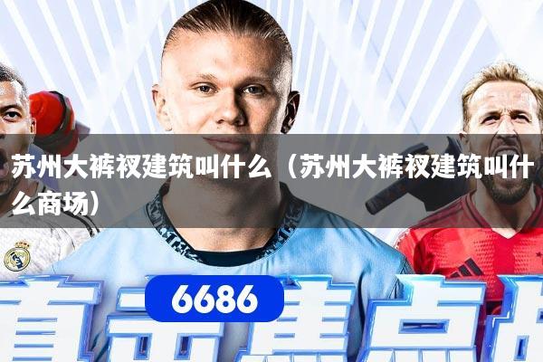 苏州大裤衩建筑叫什么(苏州大裤衩建筑叫什么商场)